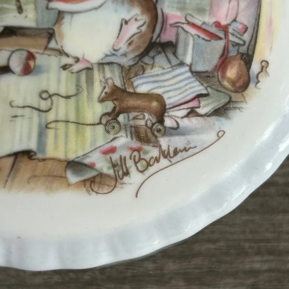 Royal Doulton Bramley Hedge The Birthday Trinket Gift Box Jill Barklem Design